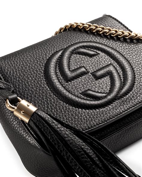 gucci black crossbody handbag|authentic gucci crossbody bag unisex.